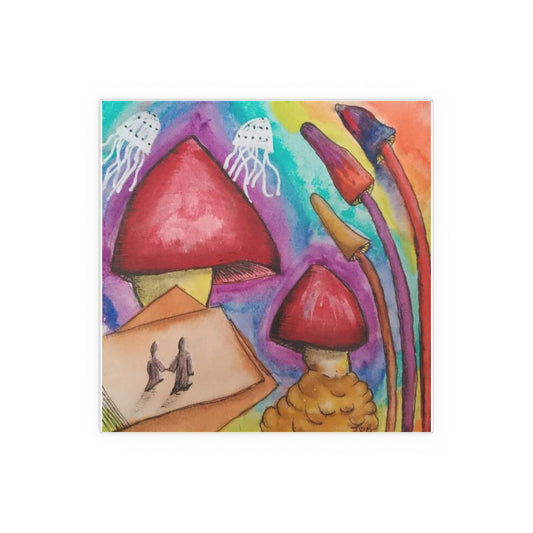 Psychedelic Mushroom Walk By Oracle Jo