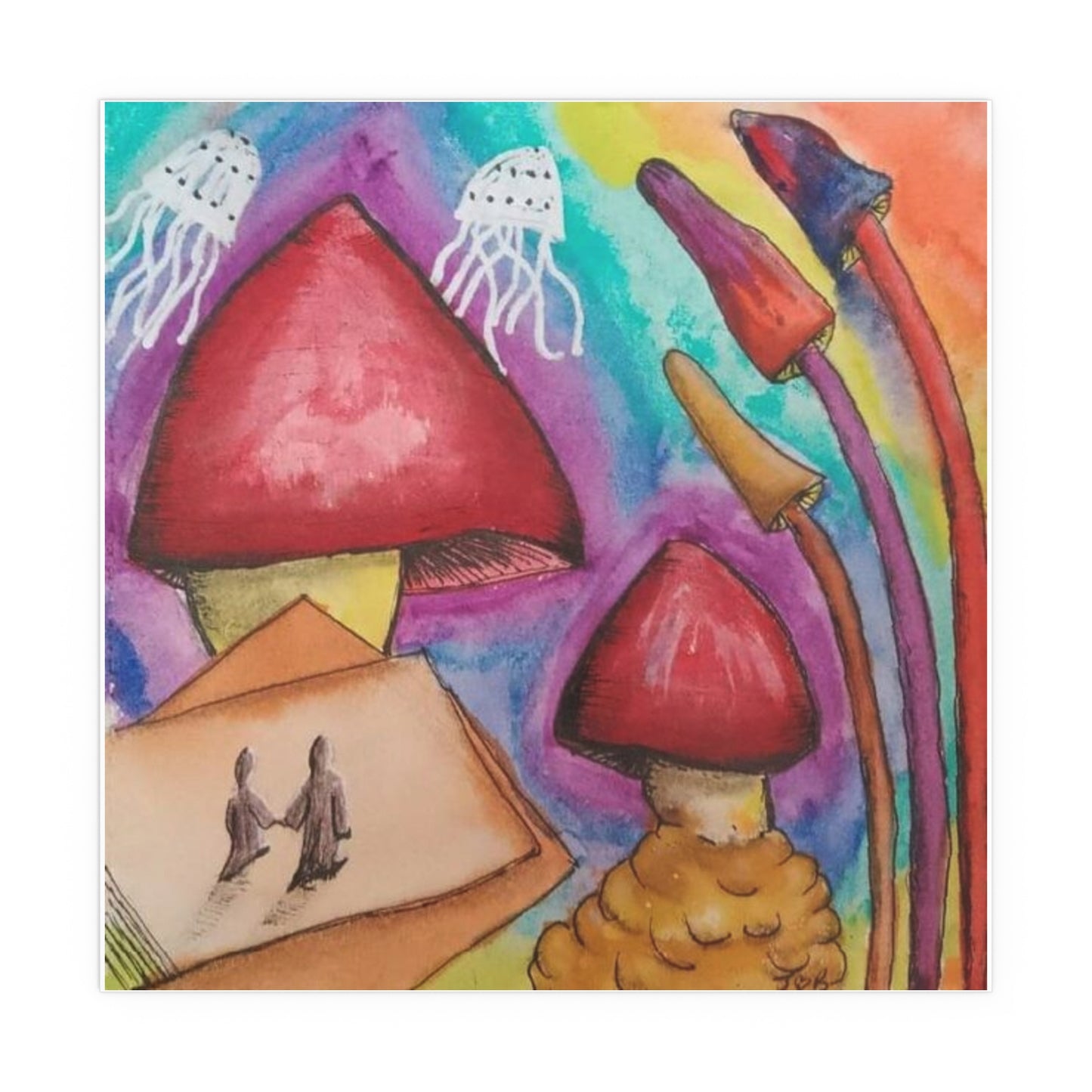 Psychedelic Mushroom Walk By Oracle Jo